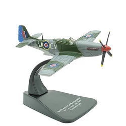 1:72 Scale Europe 1945 North American Mustang MklV W/O Lew Ranger Fighter Aircraft Model Diecast Alloy Classic Toy Gift Souvenir