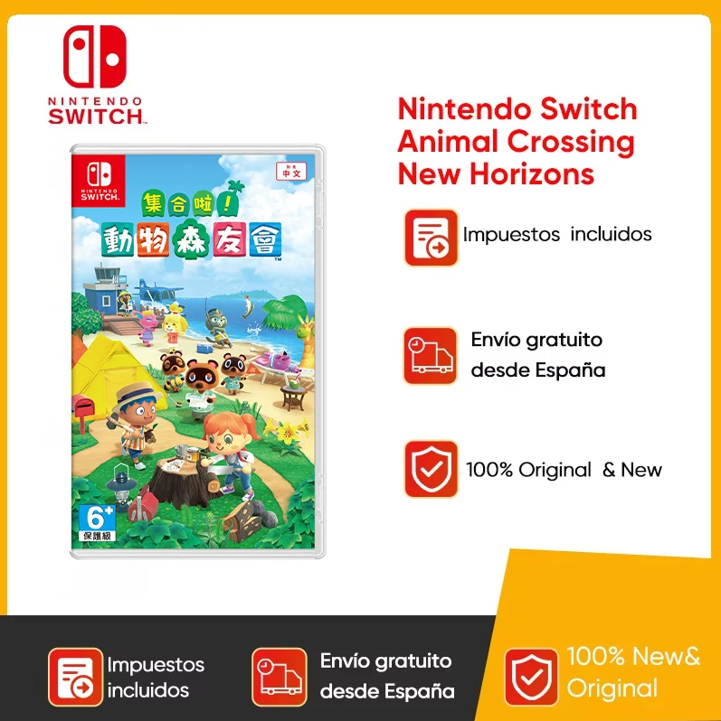 100% original Nintendo Switch- Animal Crossing neue Horizonte-Spiele Patrone physische Karte