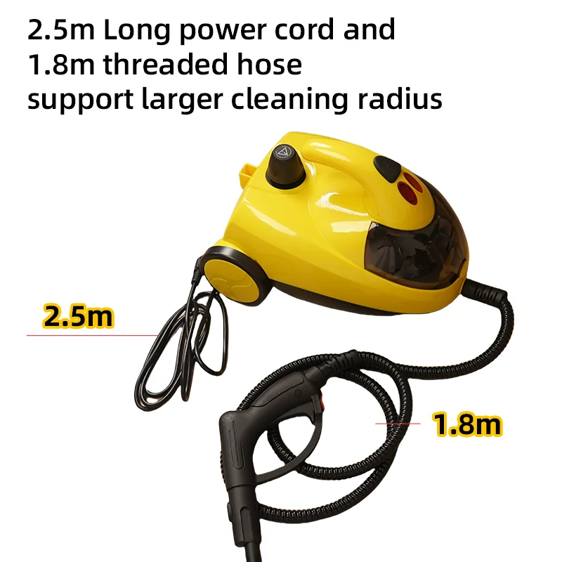 110V 240V Handheld Portable Steam Mop Carpet Extractor Jet Steam Cleaner Machine for Hard Surface Chemical Free Safe for Pet