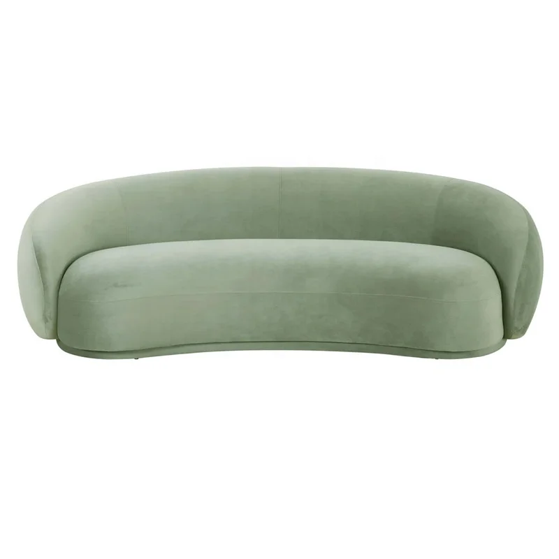

Luxury high-end velvet sofa set Home furniture Living room Villa School Park