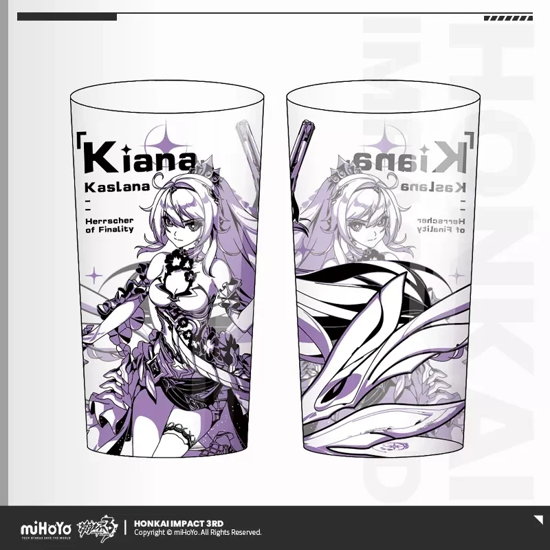 MIHOYO Genuine Anime Games Honkai Impact 3 DERIVATIVE Product Line Impression Theme Water Cup Bronya Mei Kiana Coffee Mug