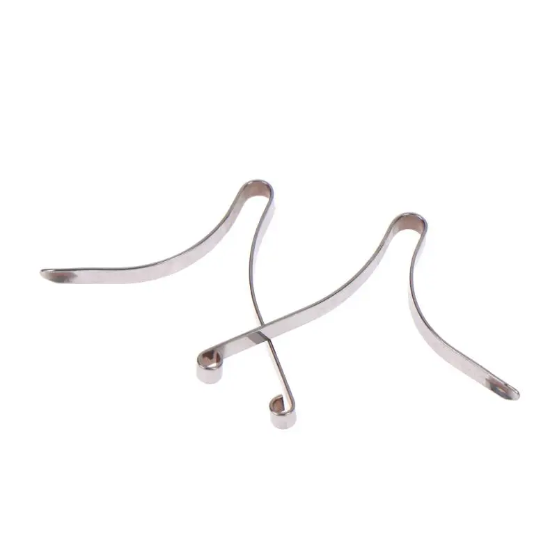 * New Sale 1/2Pcs Scissors Accessories Clip Spring For 58mm 91mm Knife 301 Stainless Steel Spring