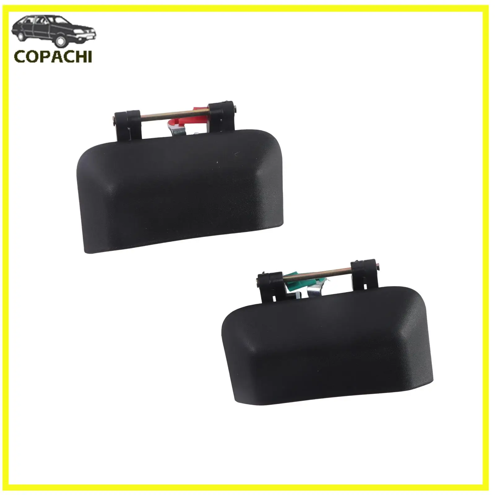 

1 пара внешних ручек задней двери 05115826AF 05115826AE для Jeep Compass 2007-2016, салон автомобиля, внешние запасные части