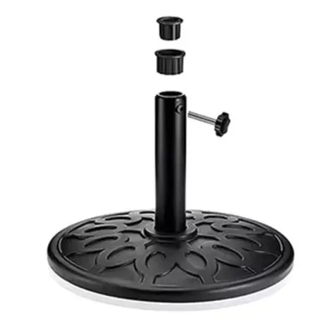 Plastic Sun Umbrella Base Bracket Accessories Pipe Sleeve Fixing Screws 38mm/48mm For Outdoor Use Stability