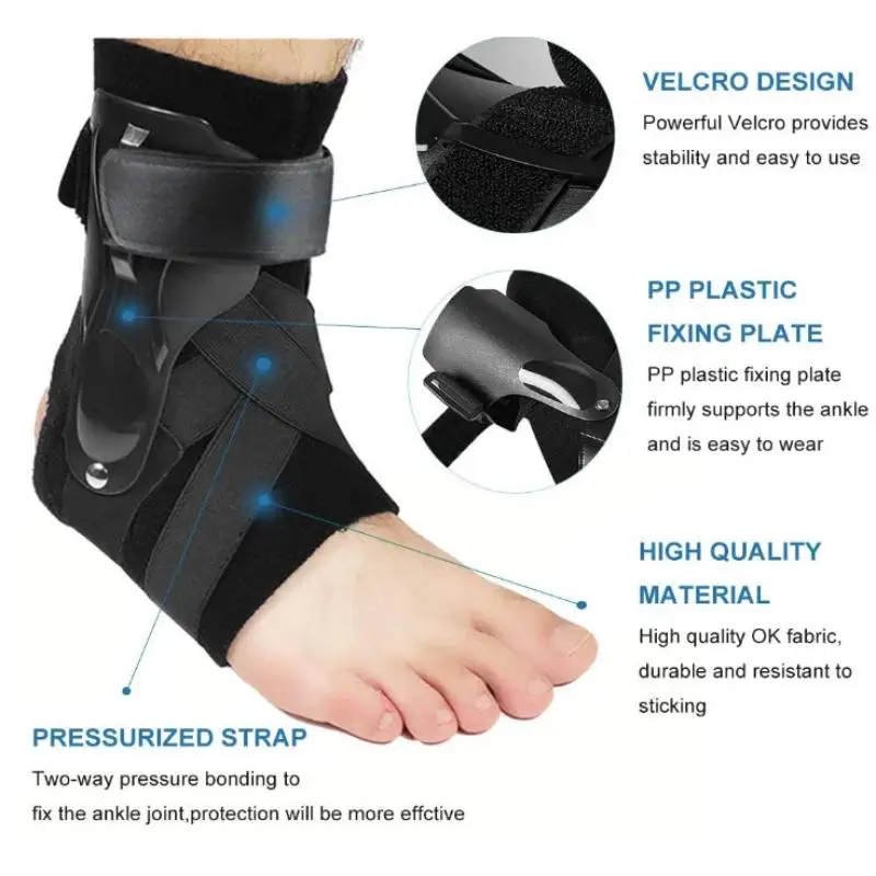 Ankle Brace Adjustable Support Postoperative Recovery Ankle Brace Stabilizer Ankle Support Brace Stabilizer Protector