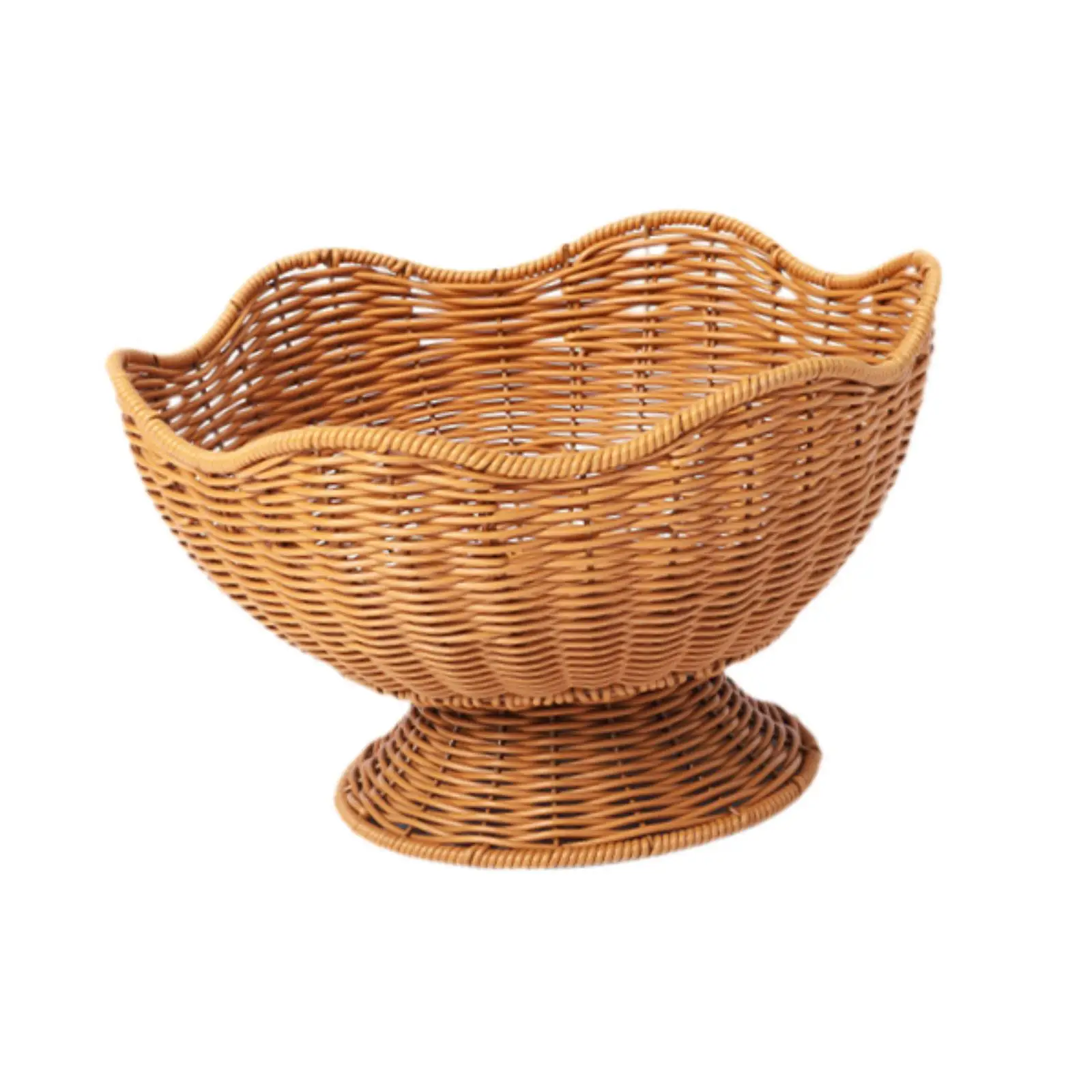 Fruit Basket Multifunctional Picnic Basket Bread Basket Sundries Organizer Snack Basket for Vegetables Bread Snack Kitchen Fruit