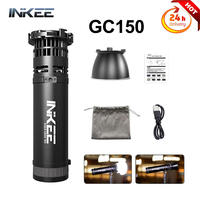 INKEE GC150 150W Studio LED Video Light Waterproof Bowens Mount Continuous Light w Diffusor for Live Streaming Video Recording