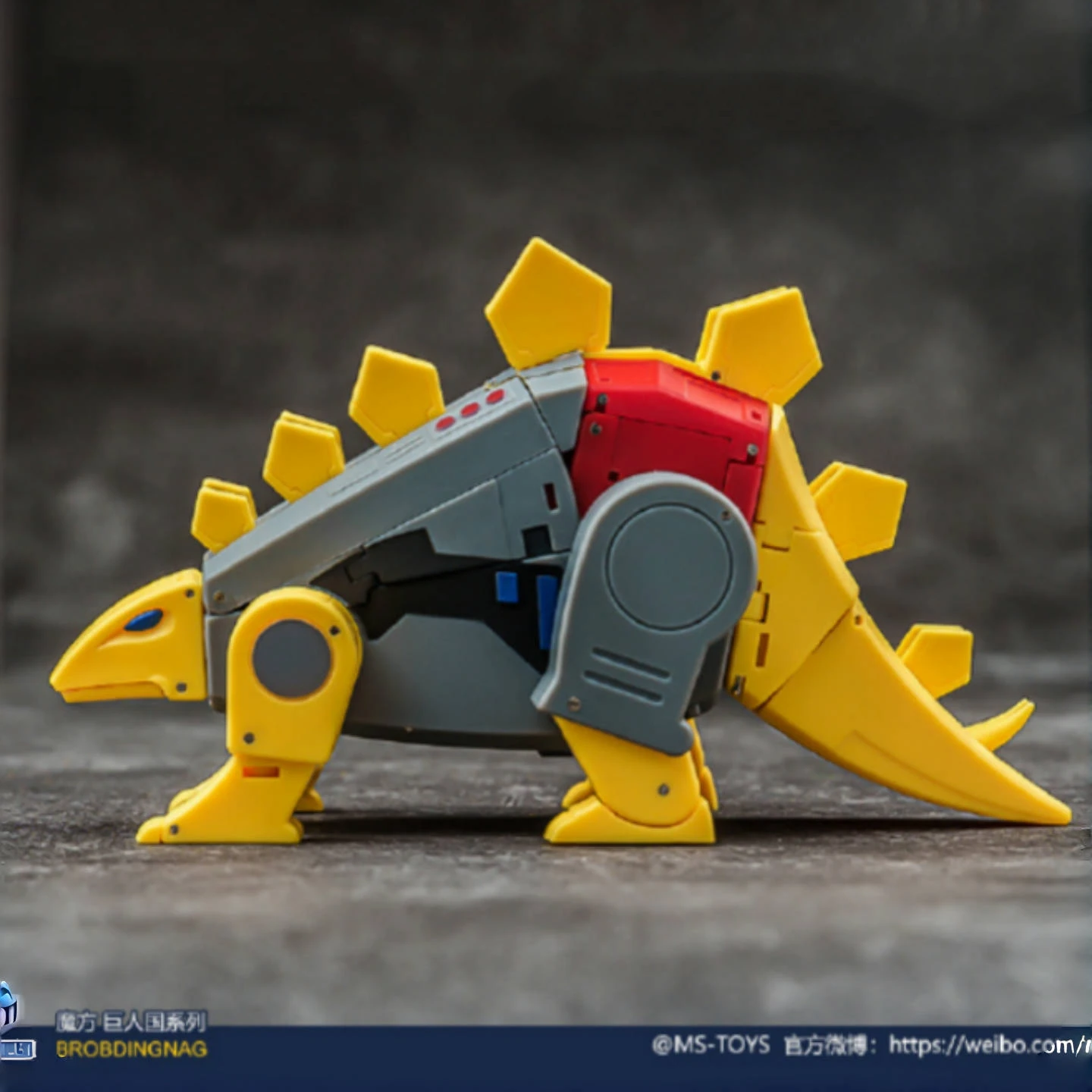 【IN VOORRAAD】Magic Square MS TOYS MS-B59 MSB59 Snarl Stegosaurus Action Figure Speelgoed Cadeau