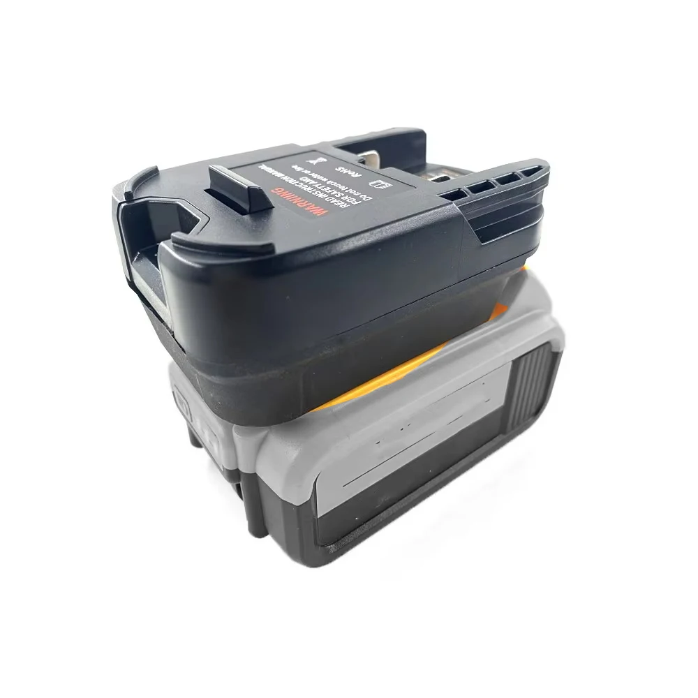 New DM18AR Battery Adapter Converter For Dewalt / Milwaukee Li-ion Battery Convert To for Ridgid/AEG 18V Tool Electric Drill Use