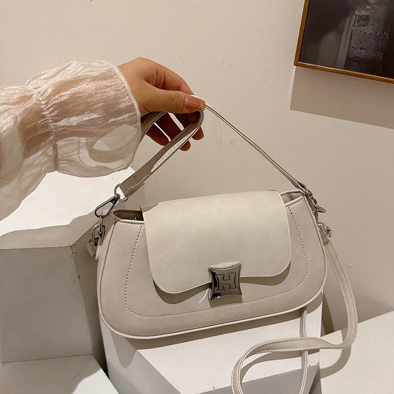 High-Quality Leather Tote Bag For Ladies Famous Designer, Luxury Brand Women's Handbag, Elegant Shoulder Crossbody Messenger Bag