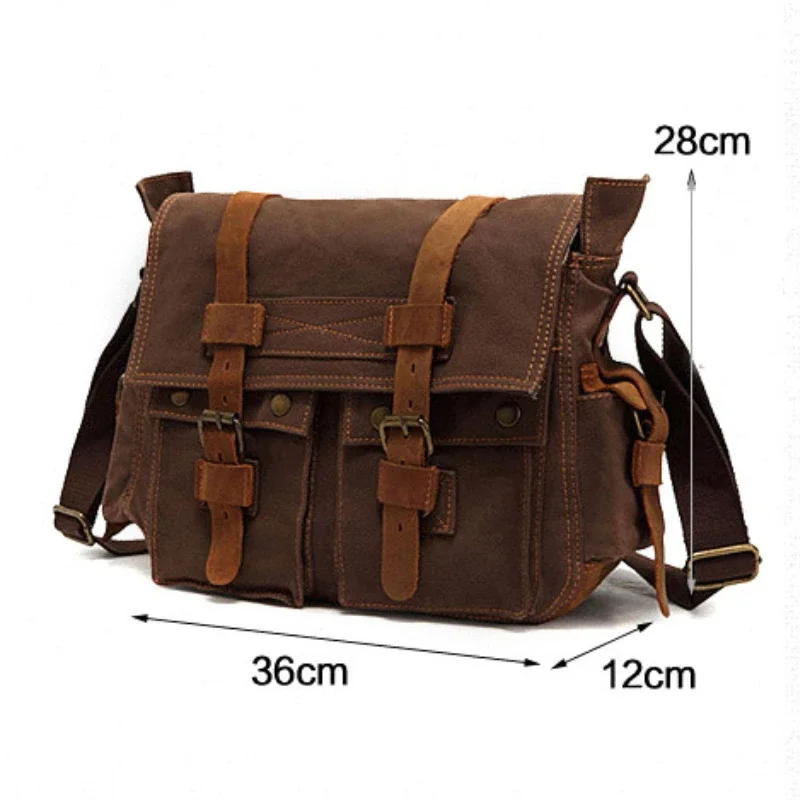 Imagem -06 - Bolsa de Ombro Chikage para Homens e Mulheres Bolsa Tiracolo Multifunções Leve e Casual Simples e de Lazer Alta Qualidade