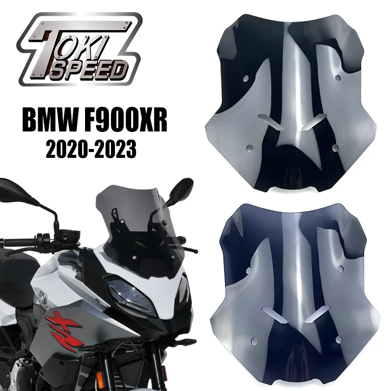 

For BMW F900XR 2020 2021 2022 Double Bubble Motorcycle Accessories High Quality Sport Touring Windshield Windscreen Visor