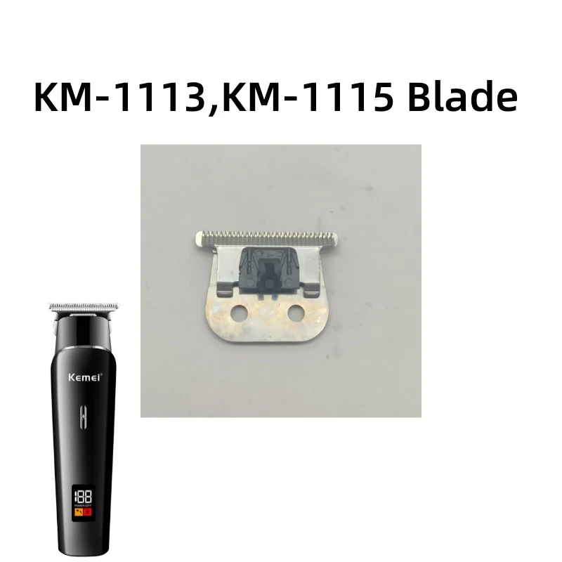 Kemei KM-1113 KM-1115 Pisau Pengganti Asli – Aksesori Asli, Diproduksi Pabrik, Pisau Pengganti Pemotong Listrik