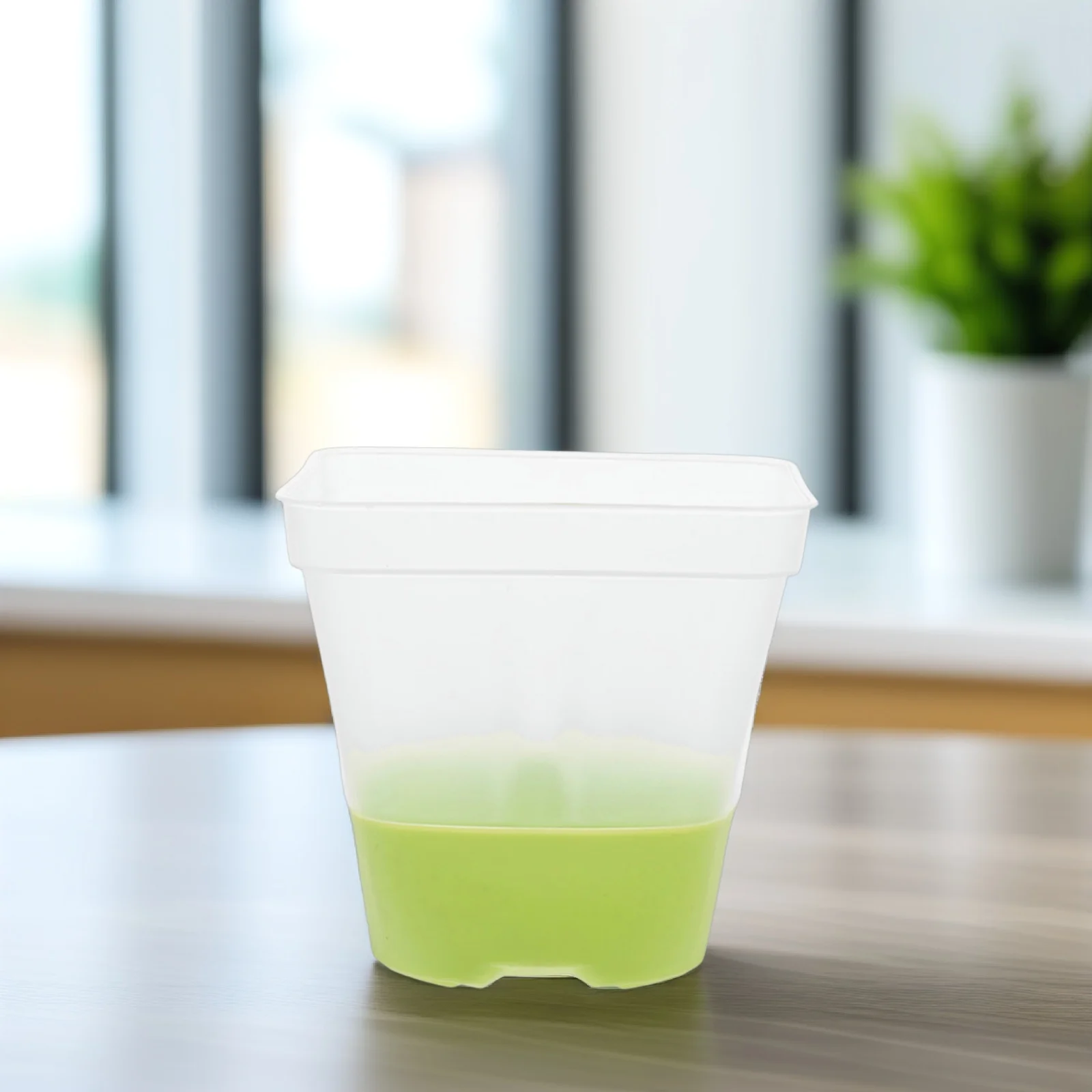 

6pcs Silicone Seedling Pots Breathable Flower Pot For Indoor Plants Durable Succulent Planting Container Garden Planter With