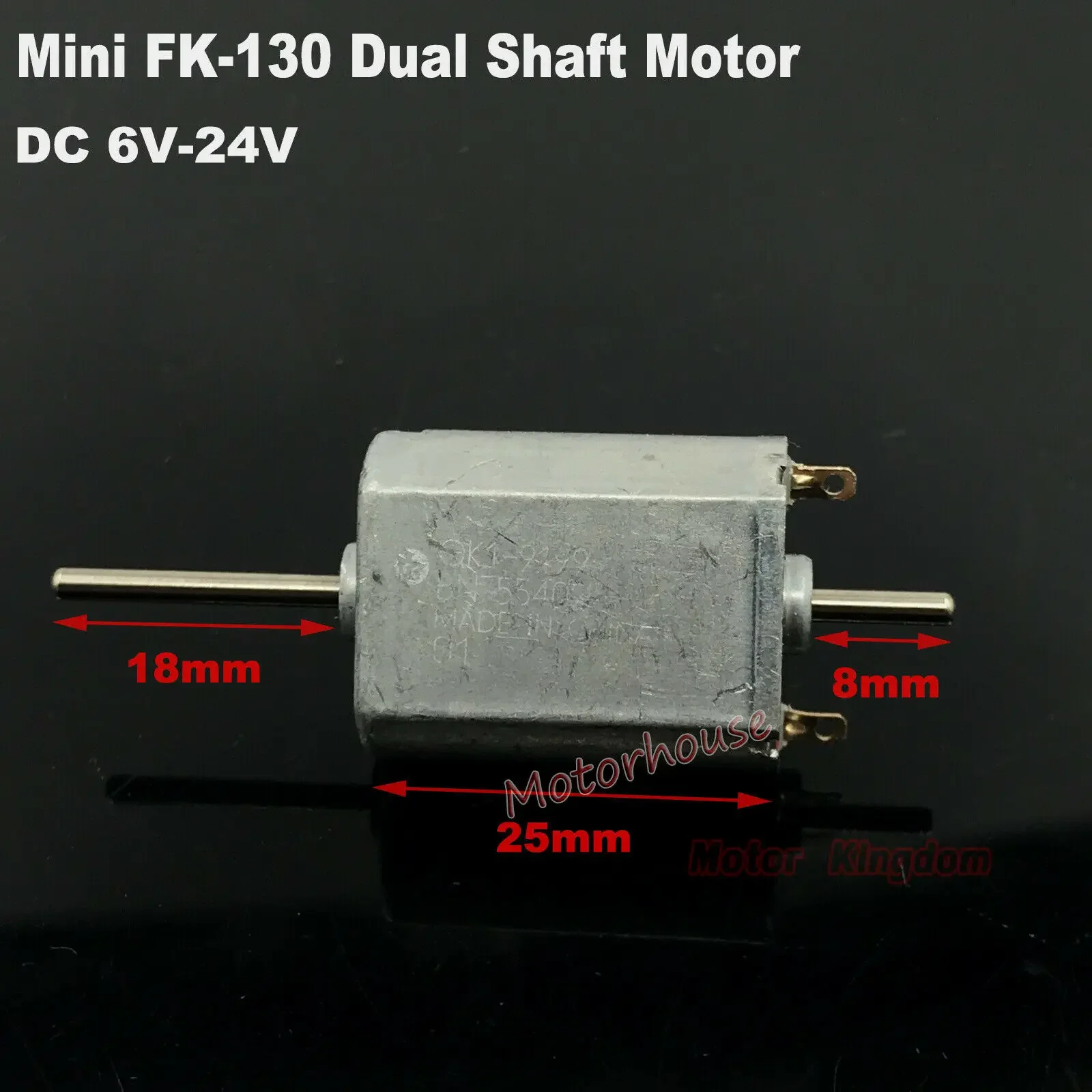 Microk FK-130 Motor DC 3V-6V 4400RPM High Speed DIY Toy Car Boat Models