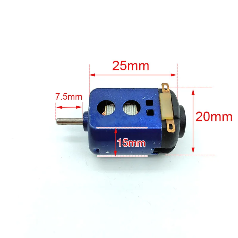 Micro Mini 130 Electric Motor DC 2.4V-3.7V 2V 3V 33000RPM For DIY Toys Hobbies Smart Slot Car 4WD Motor With Cooling Hole