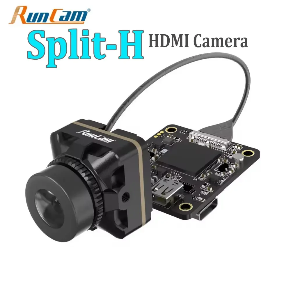 

RunCam Split-H 1080P 60HZ HDMI Camera PWM Remotr Control FOV 94° for RC FPV Racing Drone