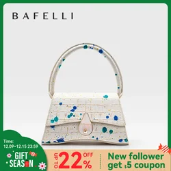 BAFELLI 2024 NEW WOMEN'S HANDBAG K GOLD LUXURY BRAND FASHION PURSE ORIGINAL STYLE DESIGNER BAGS FEMALE EVENING DRESS SHOULDER