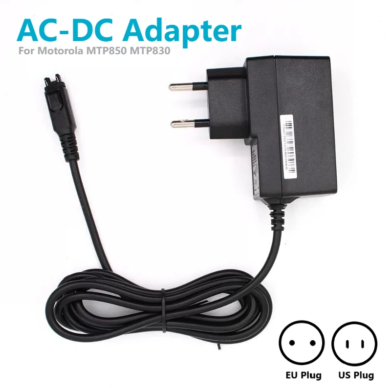 Charging Line AC-DC Adapter for Motorola Walkie-talkie MTP850 MTP830 MTP810 MTP750 MTP850S Two Way Radio Battery Charger