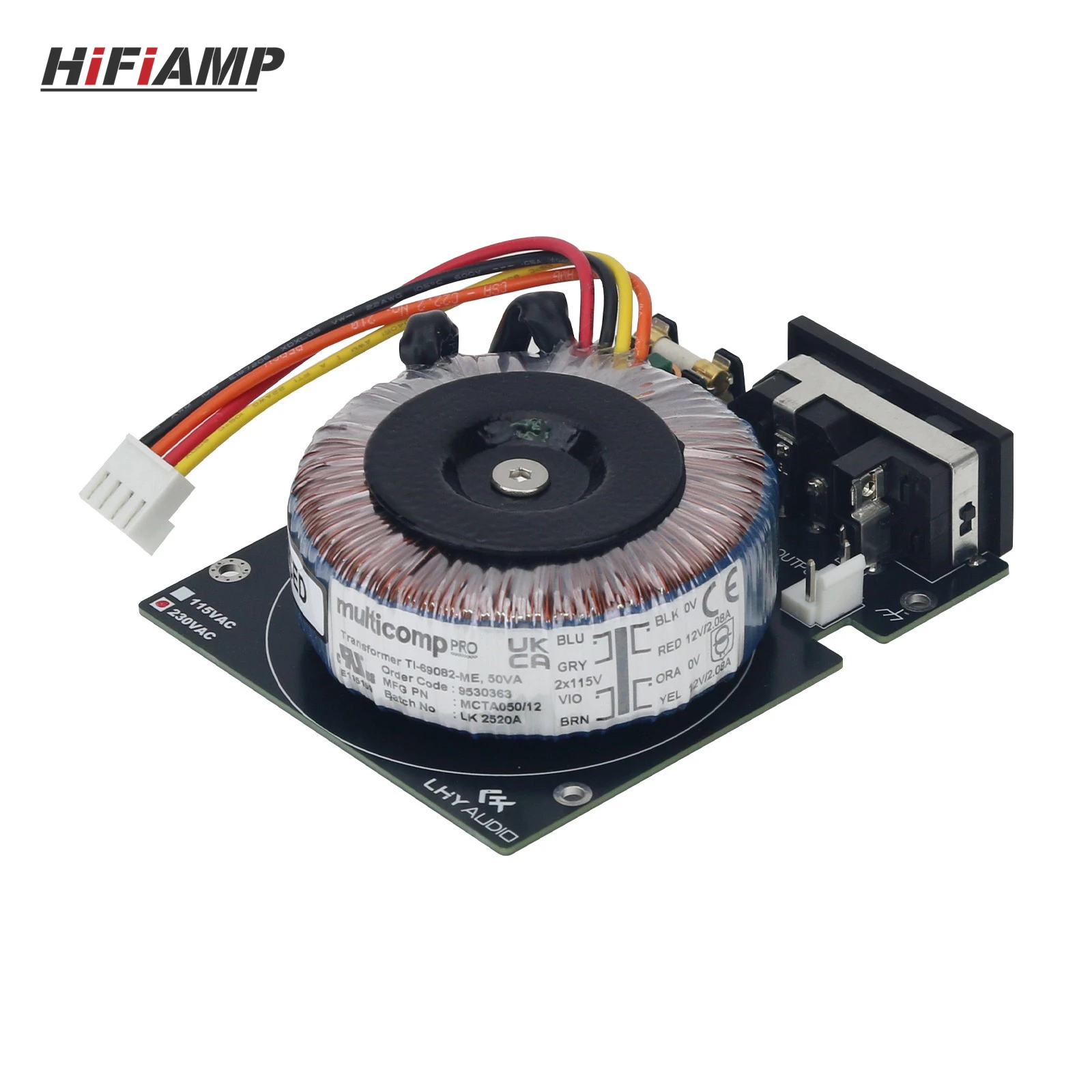 HiFiAMP LPS-UHD8000 Upgraded Low Noise Linear Power Supply Board DIY for ZIDOO UHS8000 HD Audio Player