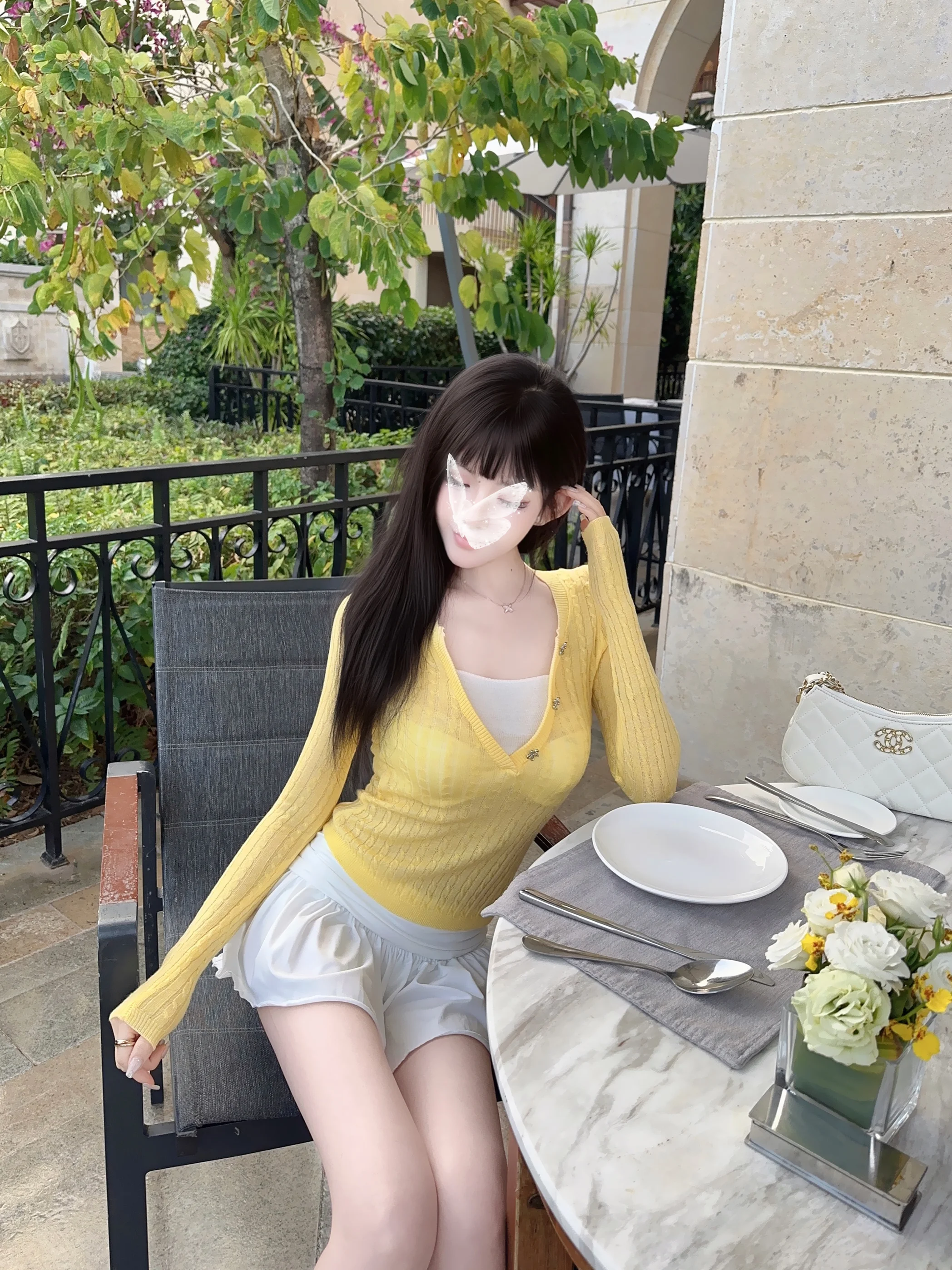 

Женская трикотажная футболка с длинным рукавом, имитирующая двухслойность, дышащая, эластичная, с защитой от солнца, в стиле Color Blo, Eva Lady Sweet Sle