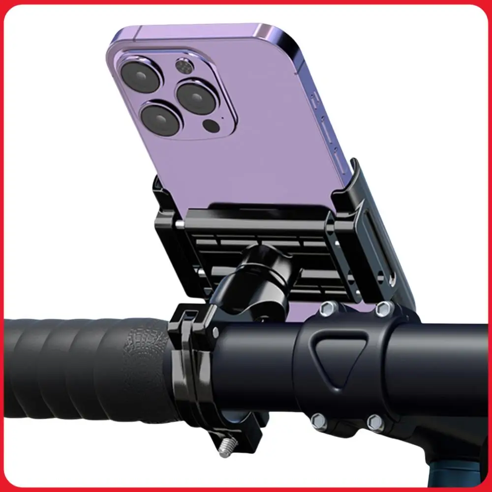 

Bicycle Phone Holder 360° Rotation Motorcycle Mobile Phone Mount Bicycle Navigation Phone Bracket for 4.2-7.5 Inch Phone