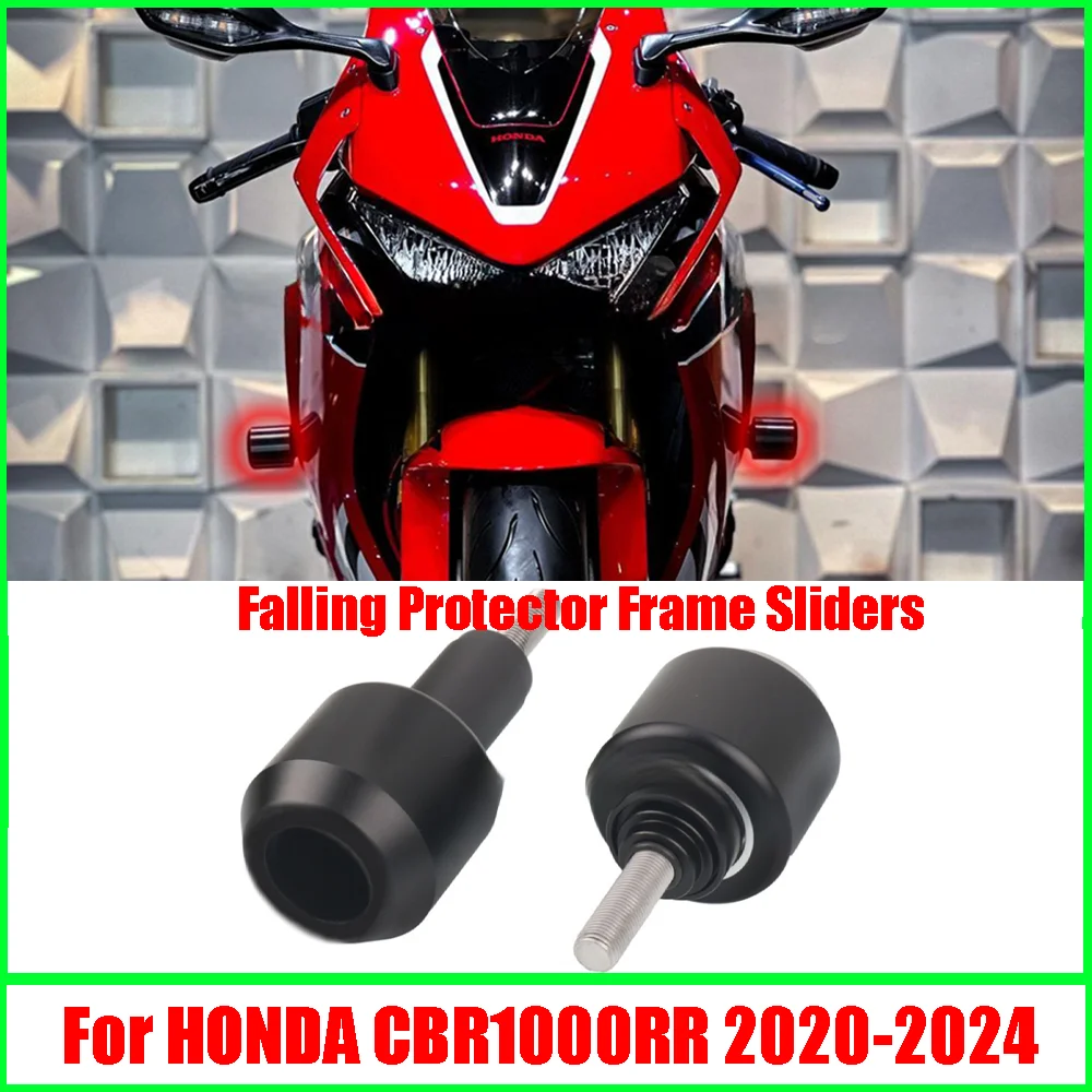 

For Honda CBR1000RR-R 2020-2024 CBR1000RR-R Motorcycle engine protection Sliders cover Frame Sliders Crash Pad Falling Protector