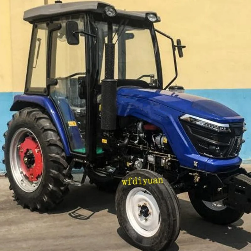 Tracteur compact avec accessoires, 4 roues motrices, 60HP, Chine