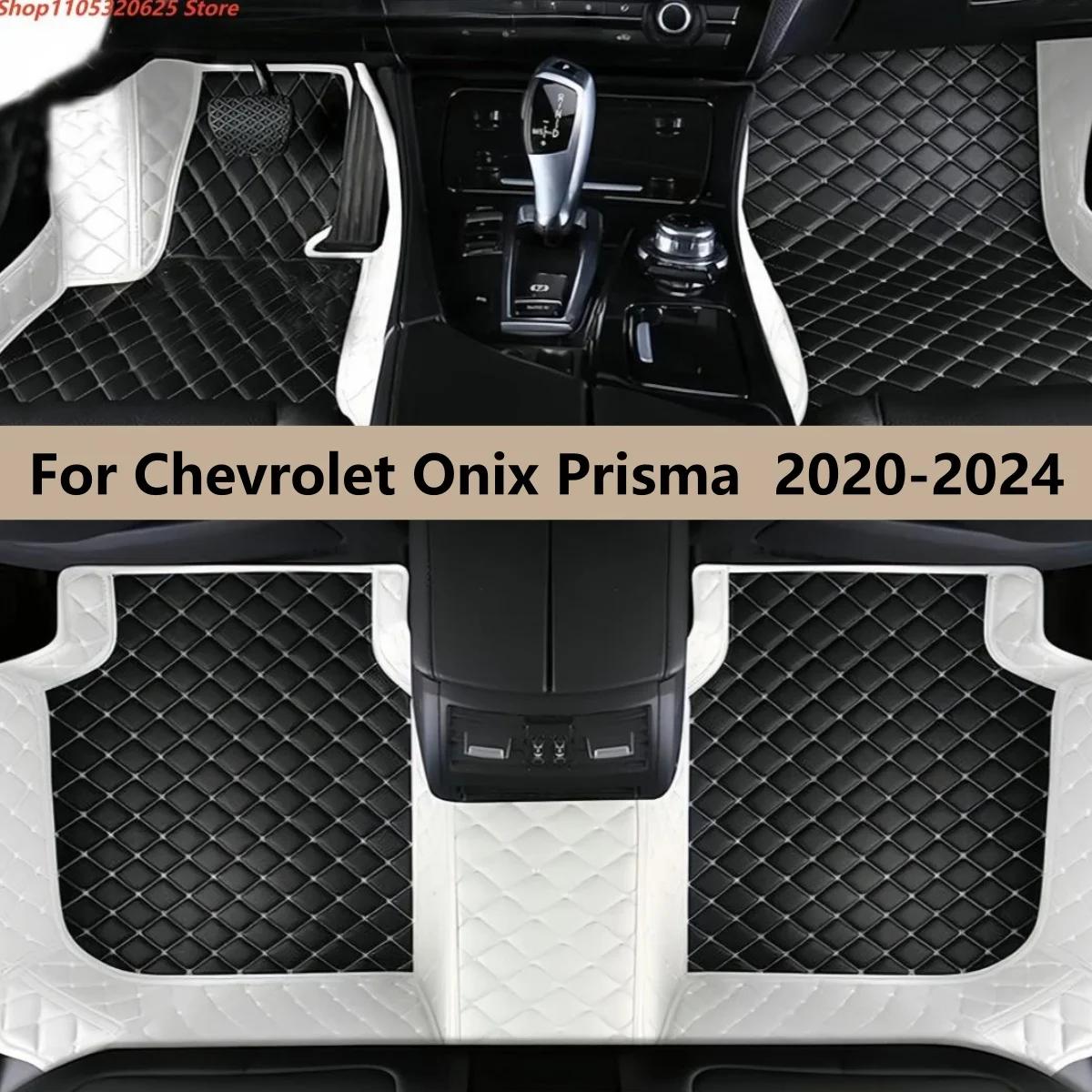 

Car Floor Mats For Chevrolet Onix Prisma 2020 2021 2022 2023 2024 Auto Waterproof Accessories Automobiles Foot Pads