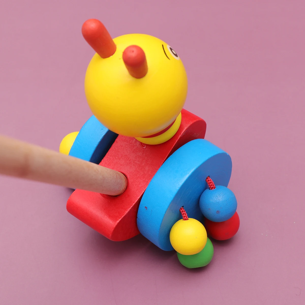 مشاية أطفال خشبية على شكل حيوانات كرتونية، مادة ممتازة، استخدام متين، التعرف على الألوان، هدية تعليمية، مشاية أطفال خشبية على شكل قطة