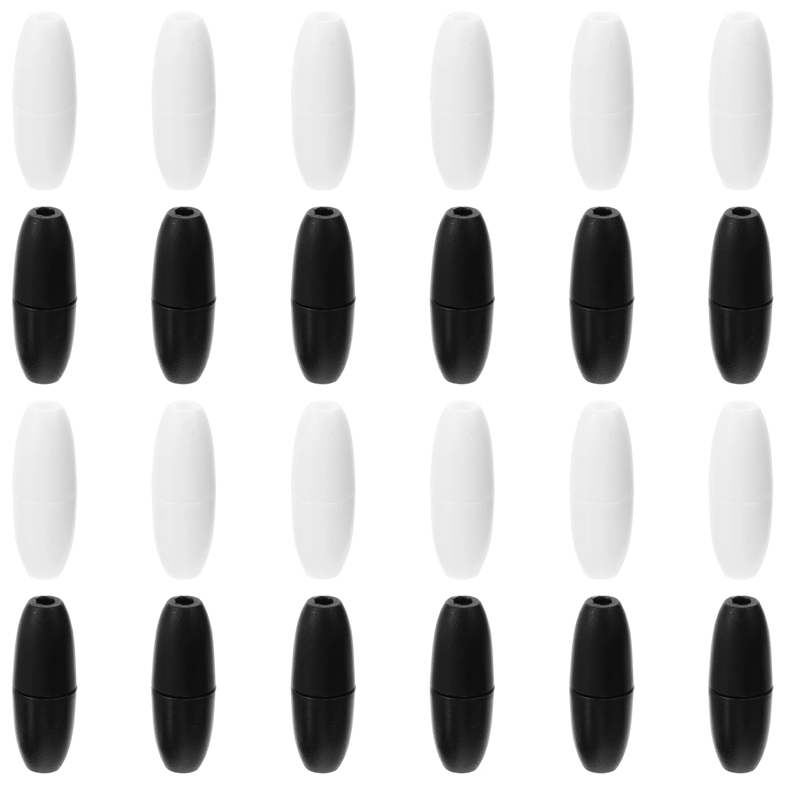

60pcs Safety Buckle Clasps Black Lanyard Breakaway Necklace Strap Plastic Connector Jewelry Making Accessories Durable