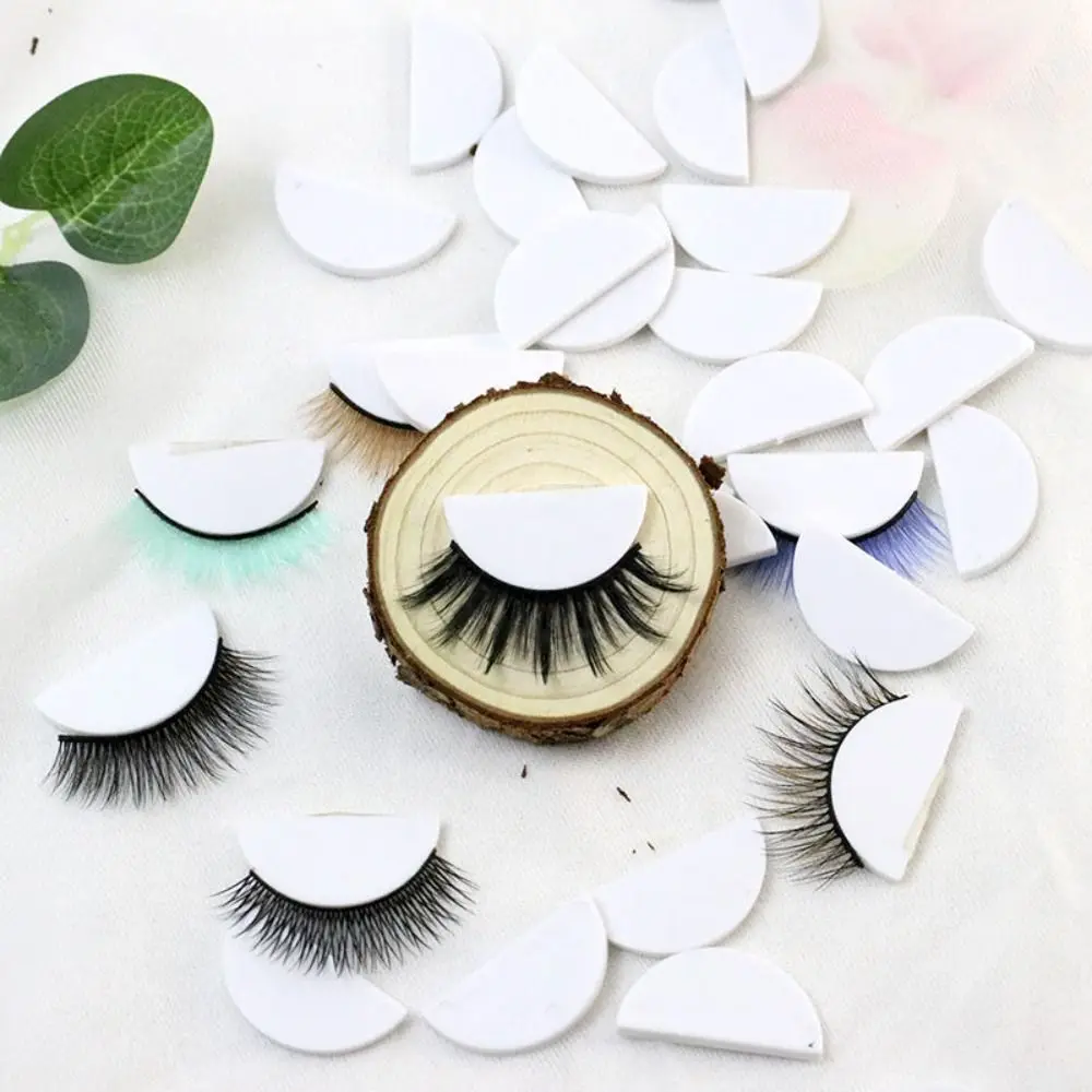 เครื่องมือแต่งหน้าลองเริ่มต้นขนตาปลอมจอแสดงผลปลอมขนตาผู้ถือขนตาถาด Eyelash EXTENSION การฝึกอบรม