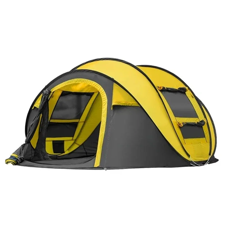 3-4 people hot outdoor camping tent waterproof high quality pop-up tent