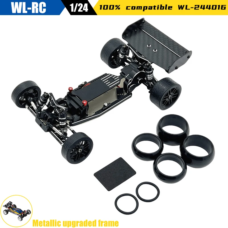 Wltoys 244016 LOSI Micro-B Upgrade Parts Kit Swing Arm Steering Cup Drive Shaft Gearbox Gear RC Car Accessories/Reduction Gear