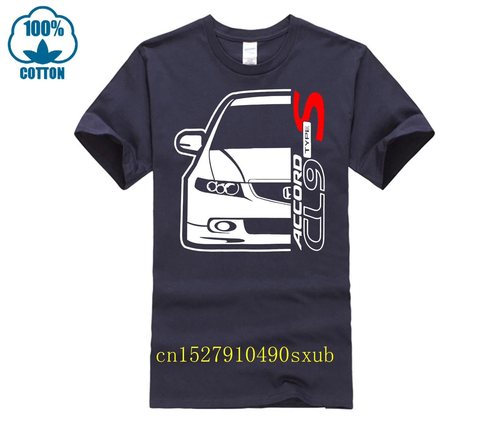 2023 Fashion Summer T Shirt Classic Japanese car fans Accord CL9 2005 Type S Tee SHIRT