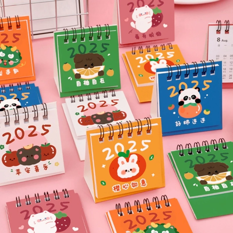 Calendario escritorio 2025, calendario mensual, calendario permanente, calendario escritorio, 10 Uds.