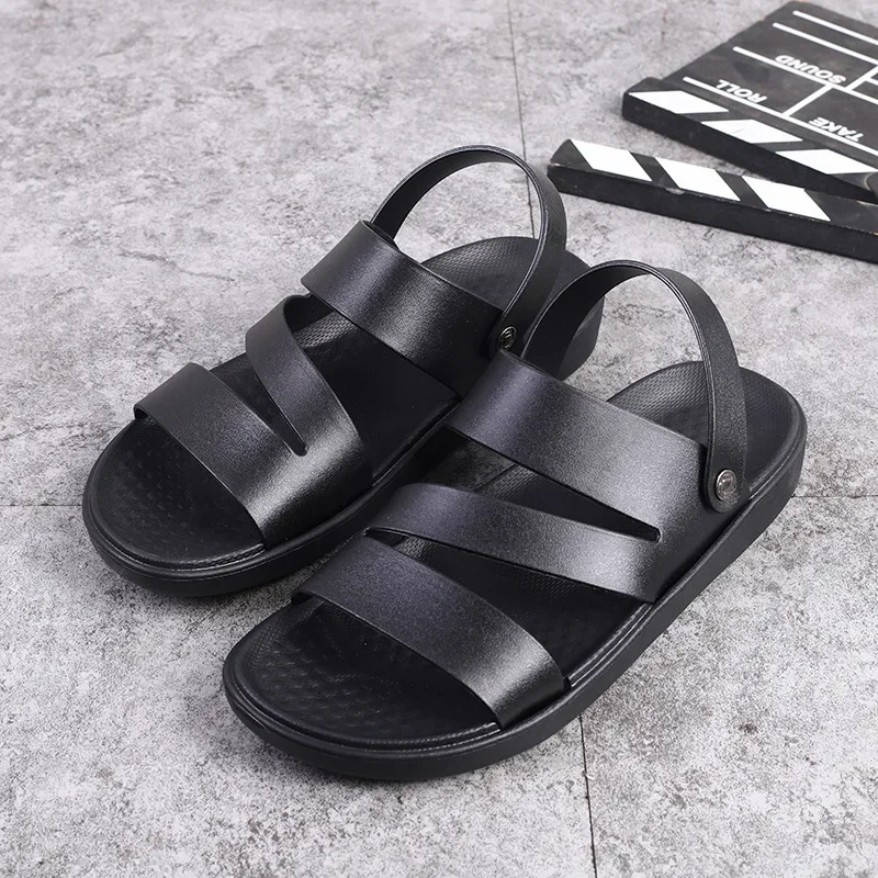 Men's Sandals with Adjustable Buckle Fastening and Anti-Skid Sole Design Lightweight Comfort Walking Footwear for Casual Outdoor