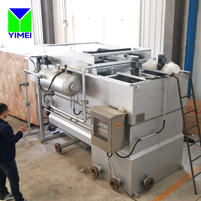 Dissolved air flotation machine Wastewater treatment equipment food factory Slaughtering industry wastewater treatment device