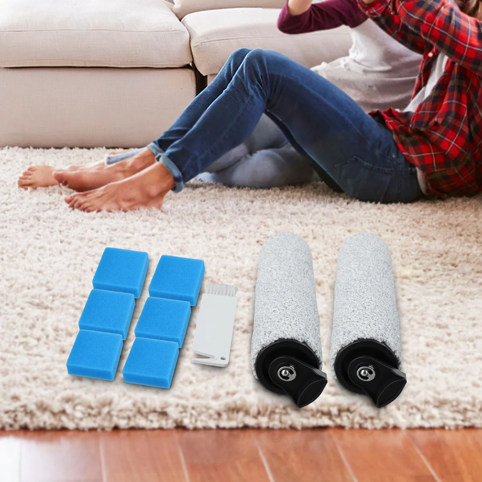 Hard Floor Cleaner Brush Cordless Vacuum Cleaner Accessories Vacuuming Home Cleaning Long-term Durability Collector
