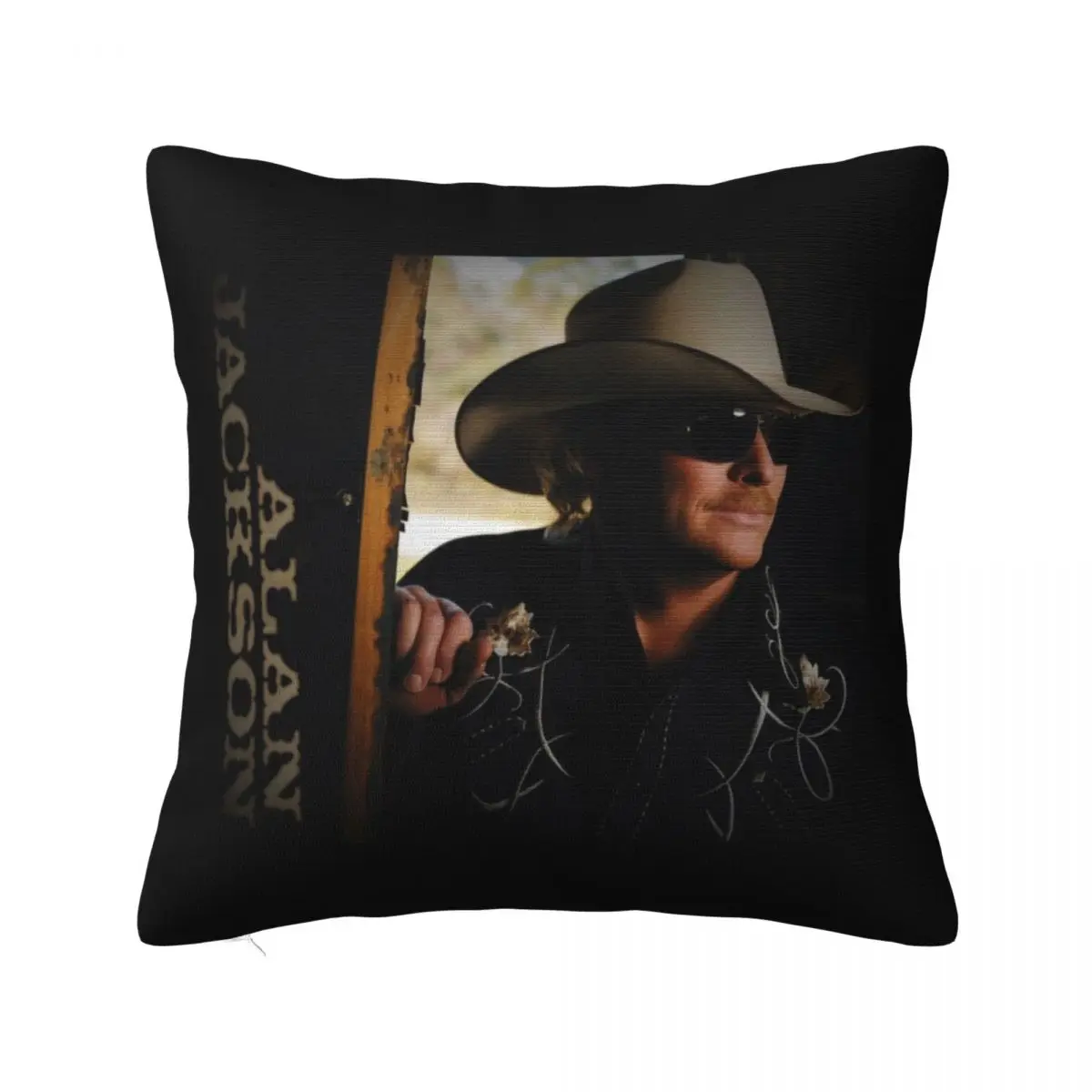 

ALAN JACKSON Throw Pillow pillows decor home Luxury Cushion Cover