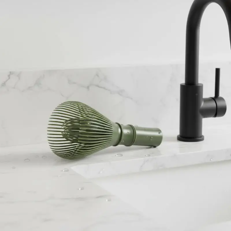 Matcha Whisk Reusable Resin Whisk Non Slip Handle Food Grade Green Tea Powder Whisk Daily Matcha Whisk Preparation