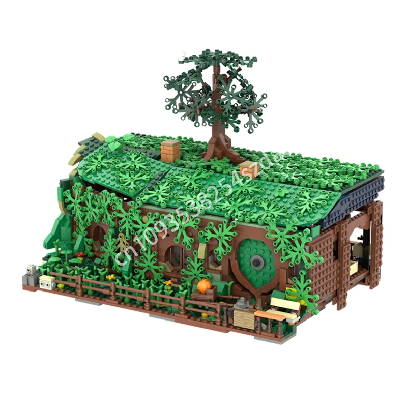 

2011pcs MOC Bag End The Lord Building Blocks teenager creative Children's Model Construction DIY Christmas toy Gift