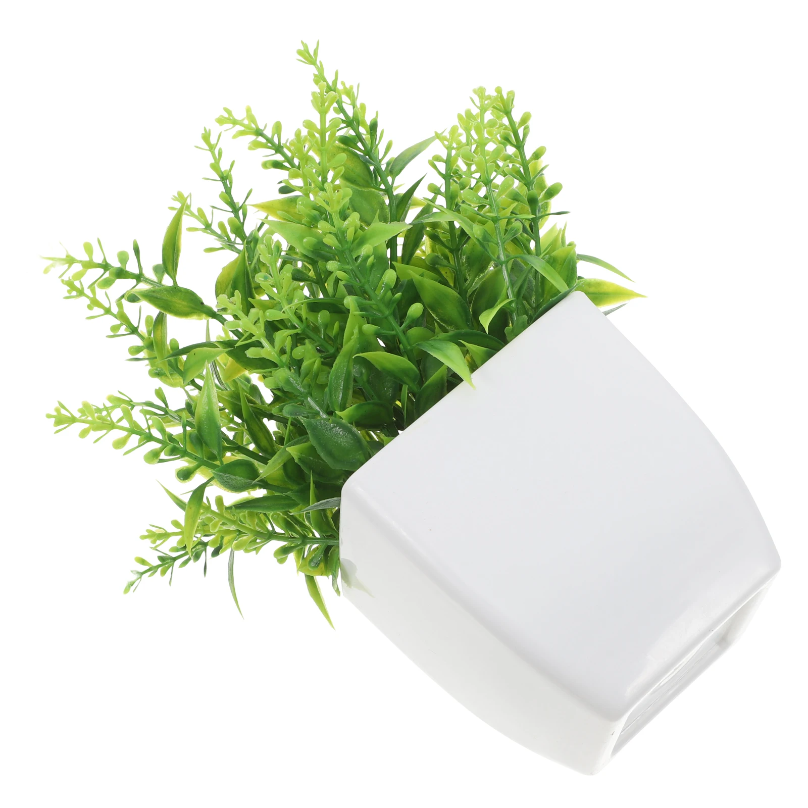 

Simulated Lavender Potted Plant Fake Garden Desktop Greenery Artificial PP Shrubs Office Indoor Decoration Realistic Plants