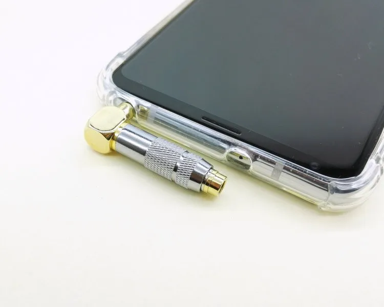 L-Shape 3.5มม.Balanced 50โอห์ม/75โอห์ม/110Ohm/150Ohm ความต้านทานอะแดปเตอร์ปลั๊กสำหรับ HiFi/หูฟัง/AMP โทรศัพท์