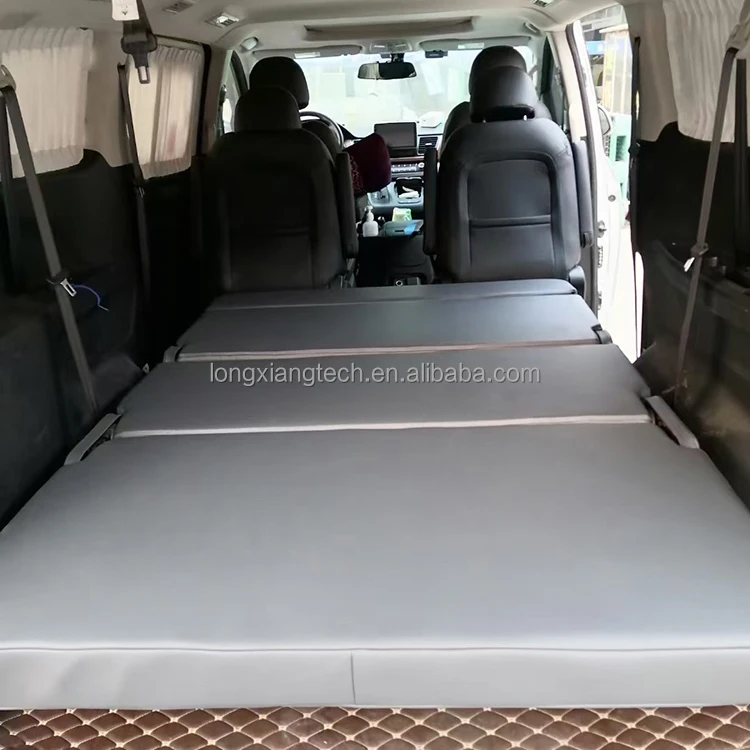 Customized Luxury Leather/Cloth RV Sofa Bed Seat For Motorhome MPV Van Camper With Easy Installation