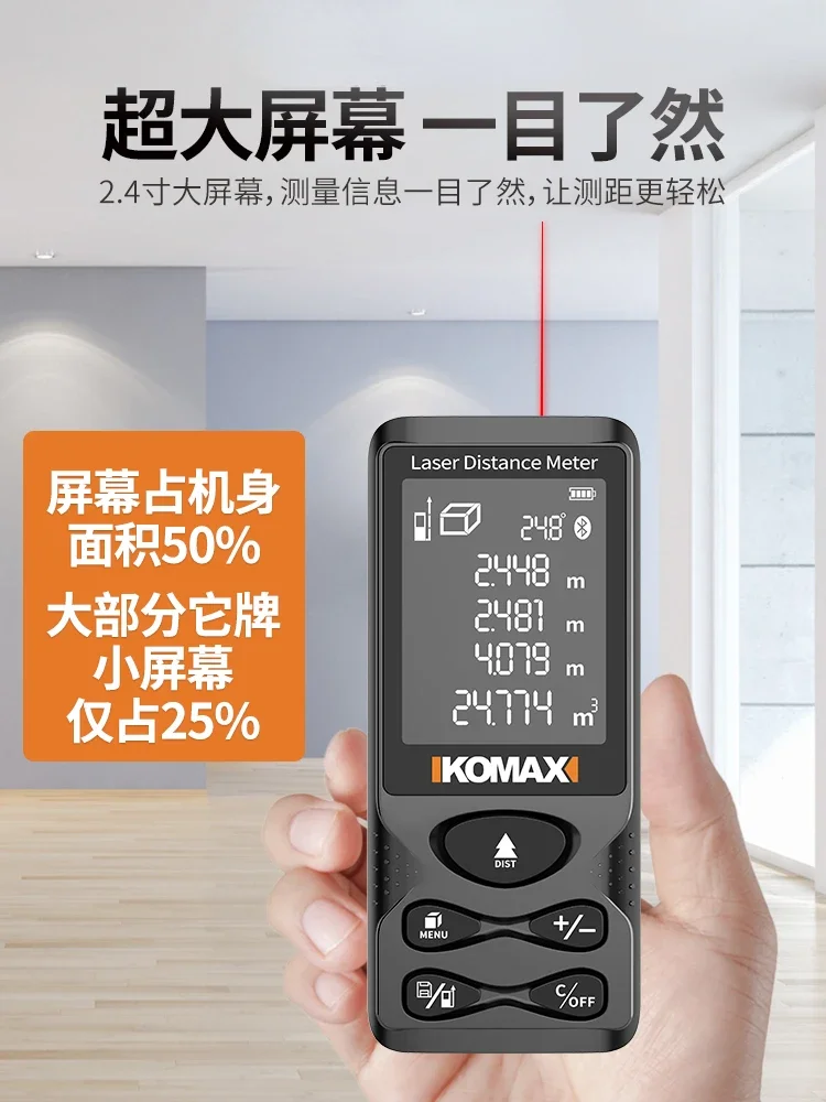 Komax Messinstrument Laser-Entfernungsmesser Infrarot-Messskala