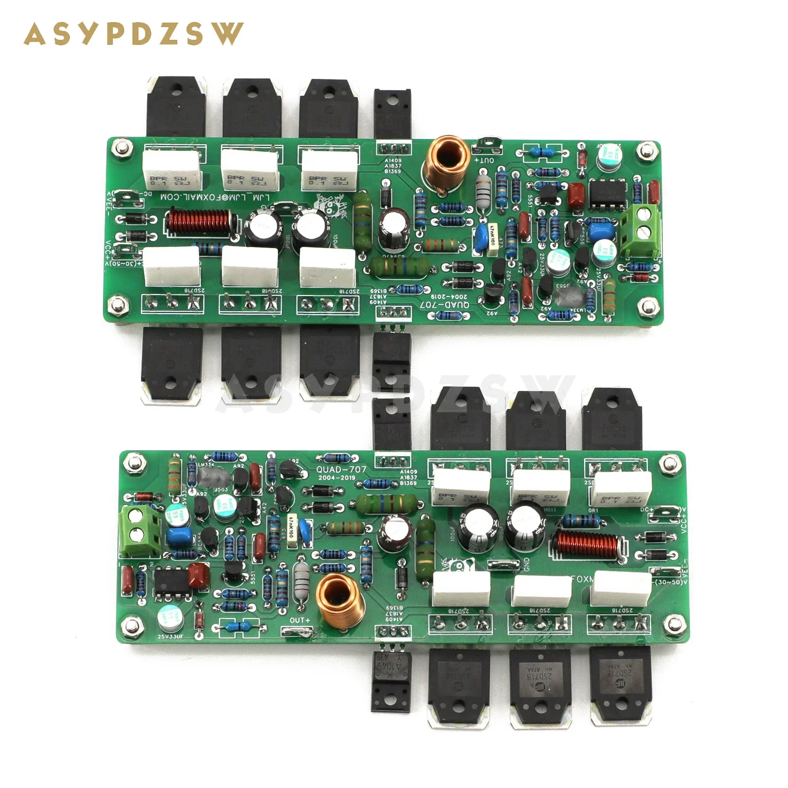 

Classic sound QUAD707 MOD Pure power amplifier Base on QUAD-707 DIY Kit/Finished board