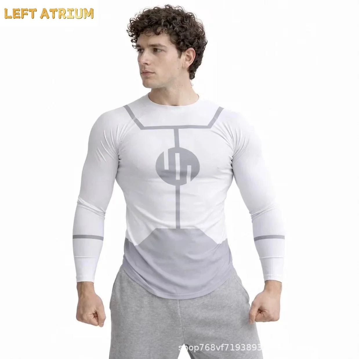 Camiseta de Secado Rápido con Estampado 3D de Omni-Man Mark Grayson, Disfraz de Superhéroe para Hombre, Ideal para BJJ, Boxeo, Gimnasio, Natación y Surf