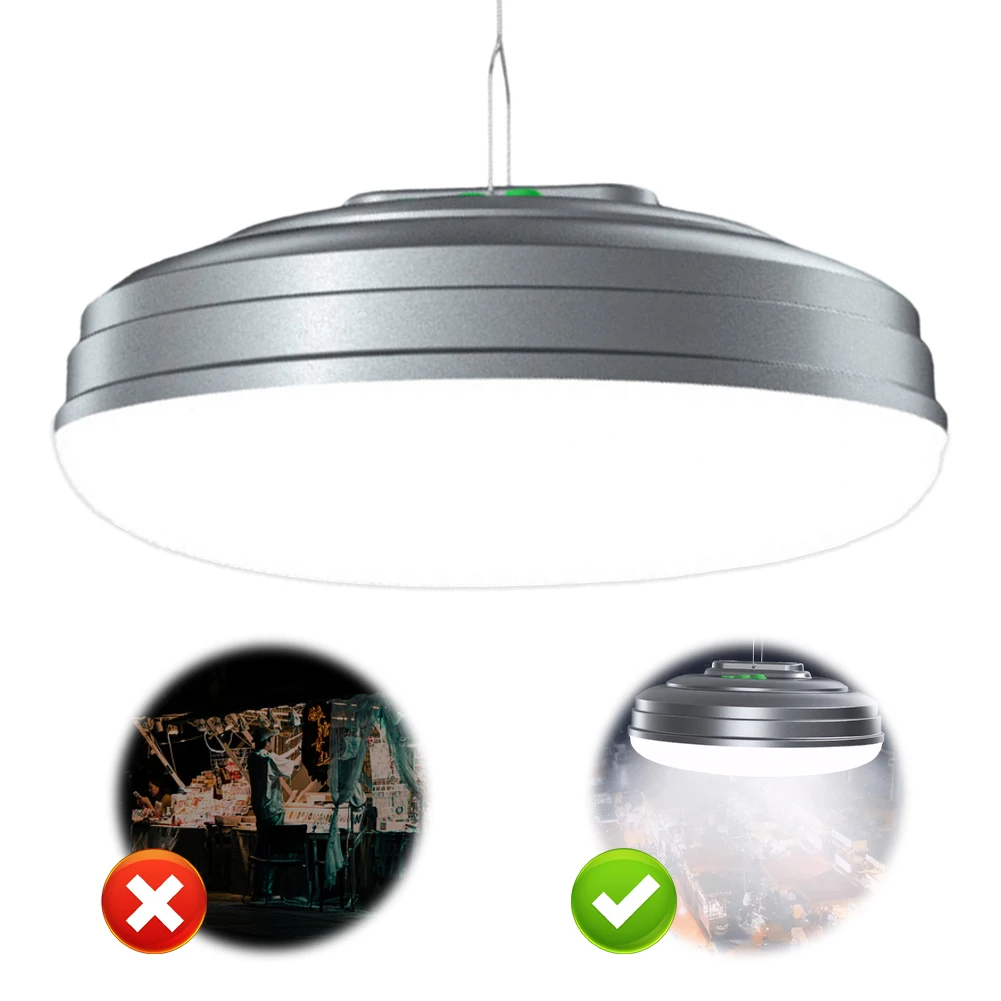 

Portable LED Camping Lantern Rechargeable Camping Light 1000W Electric Lantern with Magnet Power Failure Emergency Survival Kits