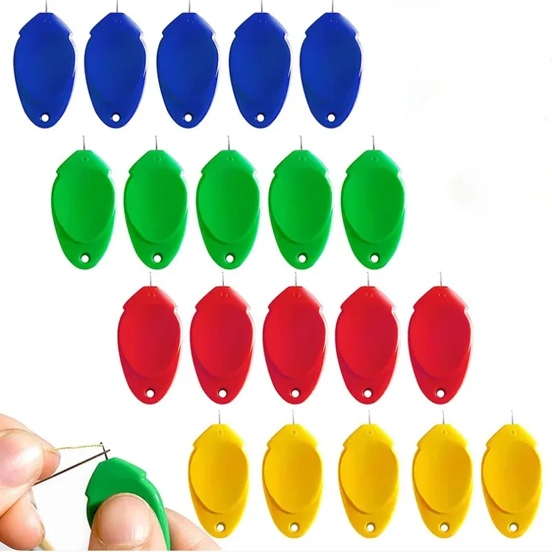 10/5pcs/lot Needle Threader Tool Small Needle Threaders Sewing Use Tool DIY Elderly Guide Needle Easy Device Sewing Accessories